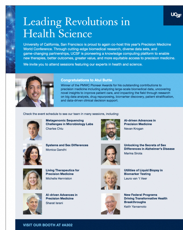 Precision Medicine World Conference flyer
